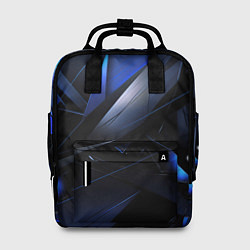 Женский рюкзак Blue black background
