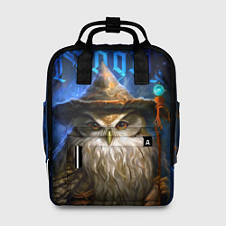 Рюкзак женский Волшебная сова - магия, цвет: 3D-принт