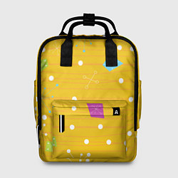 Женский рюкзак Yellow abstraction
