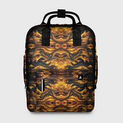 Рюкзак женский Огонь дракона абстракция, цвет: 3D-принт