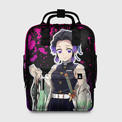 Рюкзак женский Шинобу кочо - неоновые брызги, цвет: 3D-принт