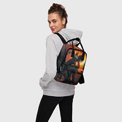 Рюкзак женский Тень Лары Крофт, цвет: 3D-принт — фото 2
