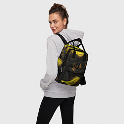 Рюкзак женский Gold black, цвет: 3D-принт — фото 2