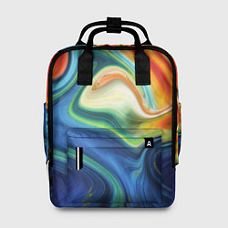 Рюкзак женский Beautiful waves, цвет: 3D-принт