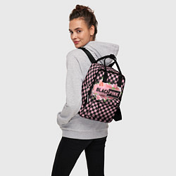 Рюкзак женский Blackpink logo roses, цвет: 3D-принт — фото 2