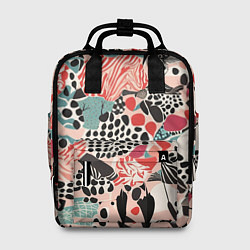 Рюкзак женский Узор Тропические джунгли, цвет: 3D-принт