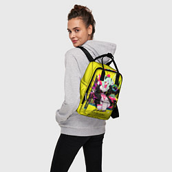 Рюкзак женский Ребекка - Киберпанк 2077, цвет: 3D-принт — фото 2