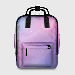 Рюкзак женский Градиентовый космос, цвет: 3D-принт