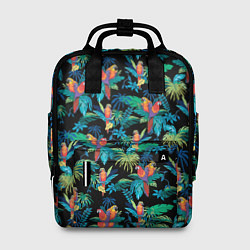 Рюкзак женский Попугаи Макса Пэйна, цвет: 3D-принт