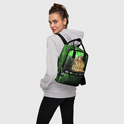 Рюкзак женский Mood - коты из ТикТок, цвет: 3D-принт — фото 2