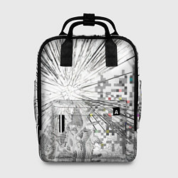 Рюкзак женский Техно, цвет: 3D-принт