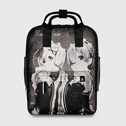 Рюкзак женский Re Zero Ram and Rem, цвет: 3D-принт