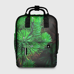 Рюкзак женский Зелёный лес России, цвет: 3D-принт