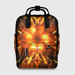 Женский рюкзак Fire abstract