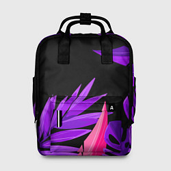 Женский рюкзак Floral composition - neon