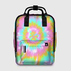 Женский рюкзак Tie-Dye кислотный в стиле барби