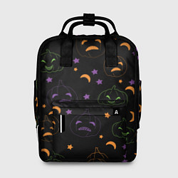 Рюкзак женский Тыквы яркие, цвет: 3D-принт