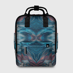 Рюкзак женский Абстрактные краски, цвет: 3D-принт