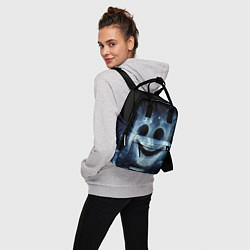 Рюкзак женский Хэллоуин - улыбка привидения, цвет: 3D-принт — фото 2