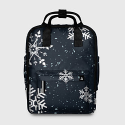 Рюкзак женский Снежная радость, цвет: 3D-принт