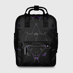 Женский рюкзак Фиолетовые трещины