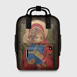 Рюкзак женский Икона котоматери, цвет: 3D-принт