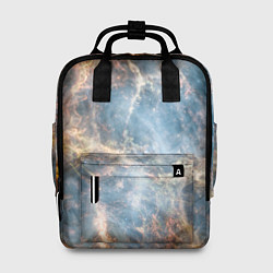 Рюкзак женский Крабовидная туманность, цвет: 3D-принт
