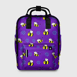 Рюкзак женский Bees, цвет: 3D-принт