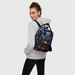 Рюкзак женский Объемная броня с ярким светом, цвет: 3D-принт — фото 2