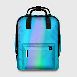 Рюкзак женский Неоновые голографические линии, цвет: 3D-принт