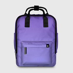 Рюкзак женский Светлый фиолетовый градиент, цвет: 3D-принт