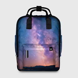 Рюкзак женский Млечный путь ночью, цвет: 3D-принт