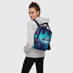 Рюкзак женский Космические туманности, цвет: 3D-принт — фото 2