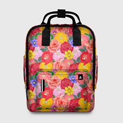 Женский рюкзак Летний цветочный фон
