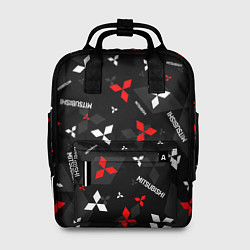 Женский рюкзак Mitsubishi - logo pattern