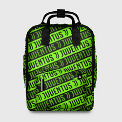 Женский рюкзак Juventus green pattern sport