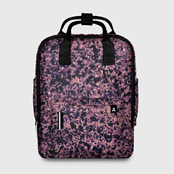 Женский рюкзак Абстрактный брызги сине-розовый