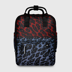 Рюкзак женский Леопардовый стиль текстура, цвет: 3D-принт