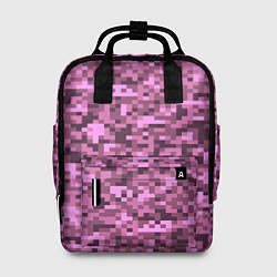Женский рюкзак Розовый камуфляж текстура
