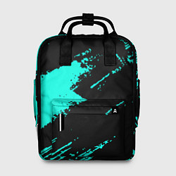 Рюкзак женский Неоновые краски текстура, цвет: 3D-принт