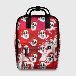 Женский рюкзак Funny Santa clown Art in blood