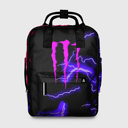 Женский рюкзак Monster energy неоновый шторм