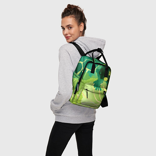 Женский рюкзак Вдохновленный природой / 3D-принт – фото 3
