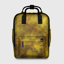 Рюкзак женский Золотая ржавая текстура, цвет: 3D-принт