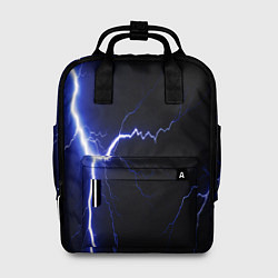 Рюкзак женский Lightning blue, цвет: 3D-принт