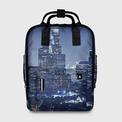 Рюкзак женский City, цвет: 3D-принт