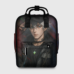 Женский рюкзак Парень в кепке