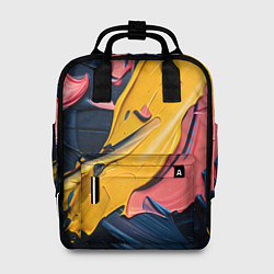 Женский рюкзак Мазки акриловой краски