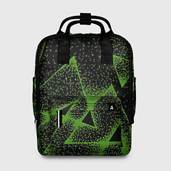 Рюкзак женский Triangles with dots, цвет: 3D-принт
