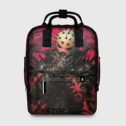 Рюкзак женский Колючая маска, цвет: 3D-принт